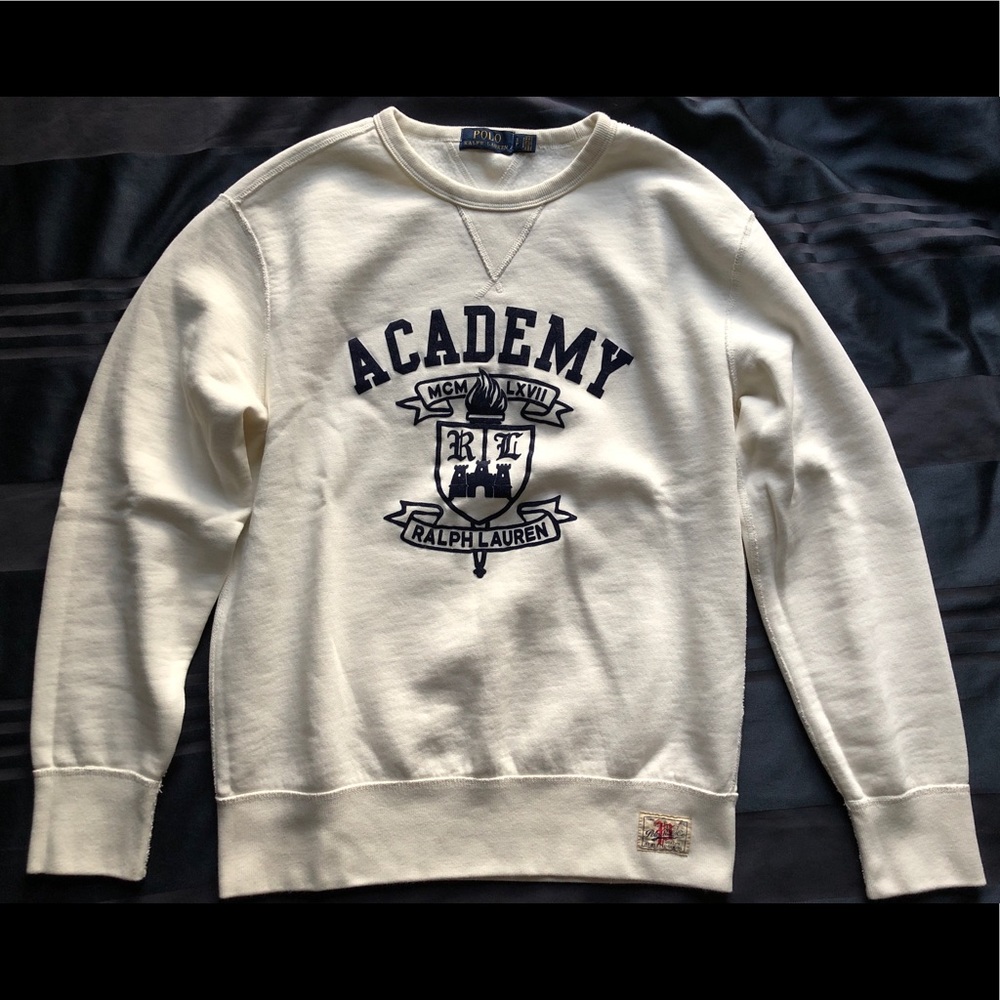 Polo Ralph Lauren Graphic Cotton Crewneck Fleece